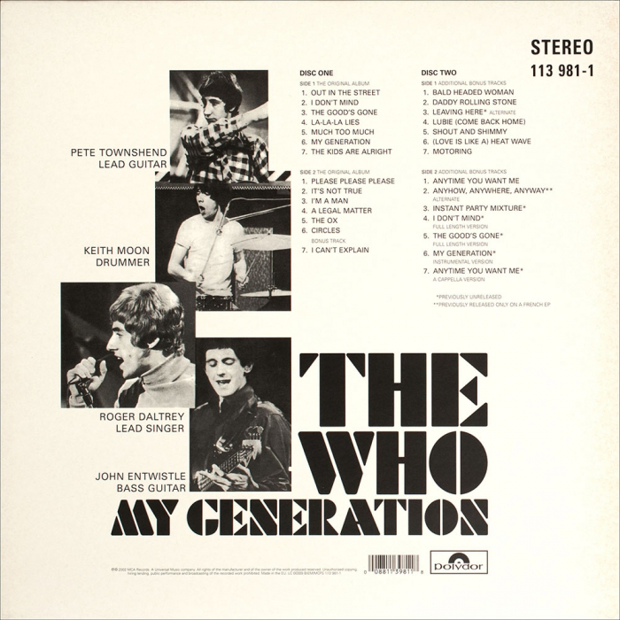 The Who – My Generation [2]