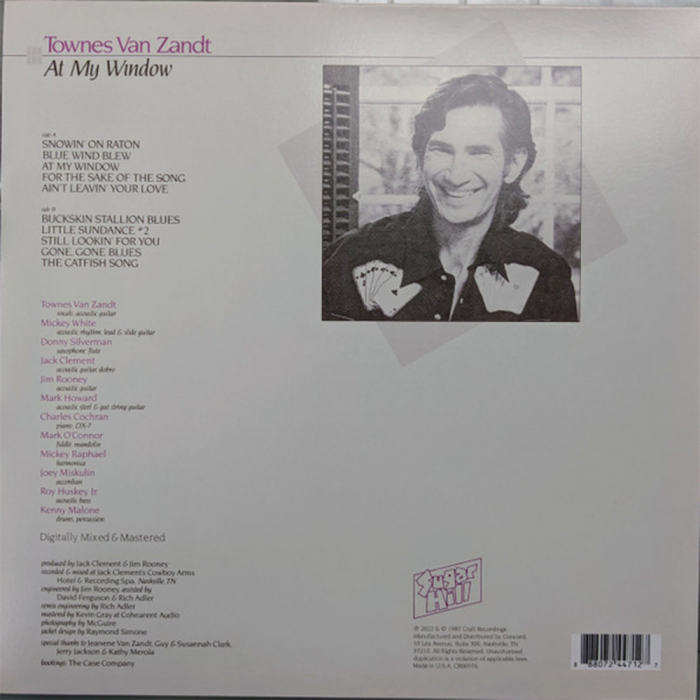Townes Van Zandt - At My Window [2]