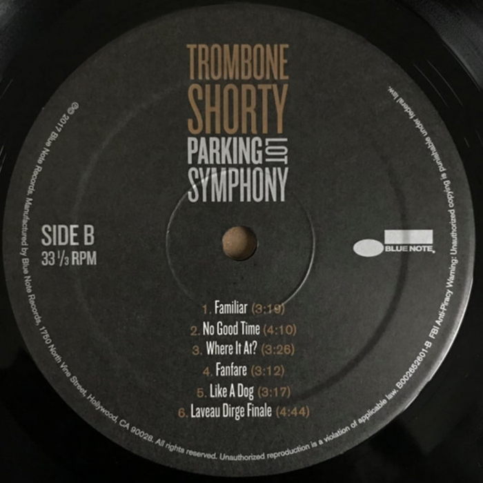 Trombone Shorty - Parking Lot Symphony [4]
