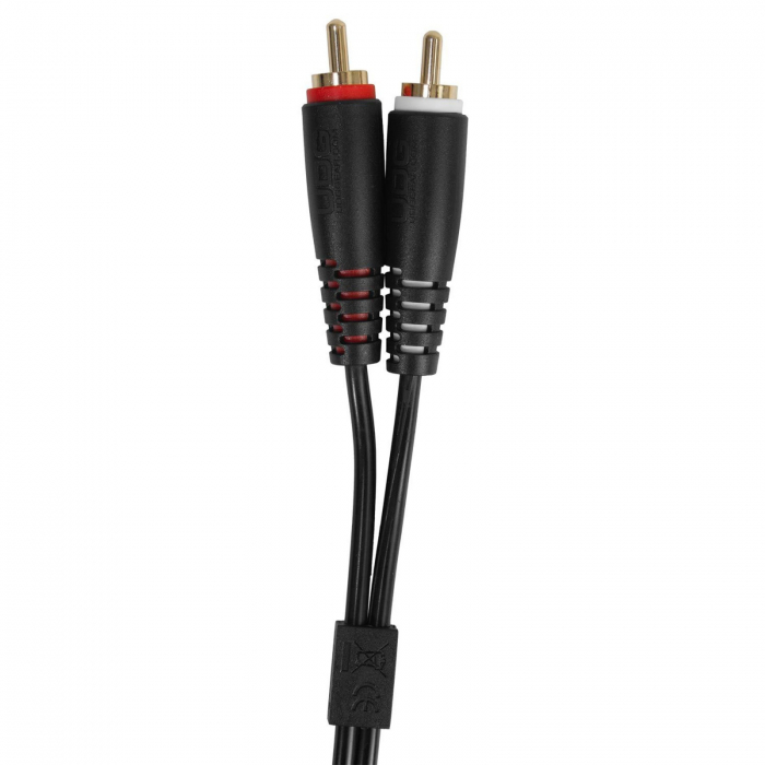UDG Ultimate Set RCA Straight - RCA Angled 3m - Black [3]