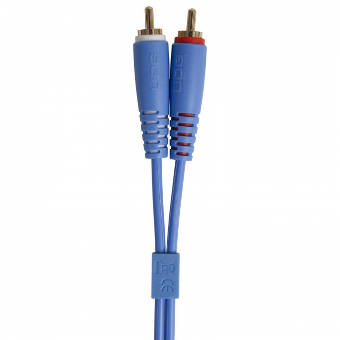 UDG Ultimate Set RCA Straight - RCA Angled 3m - Blue [3]