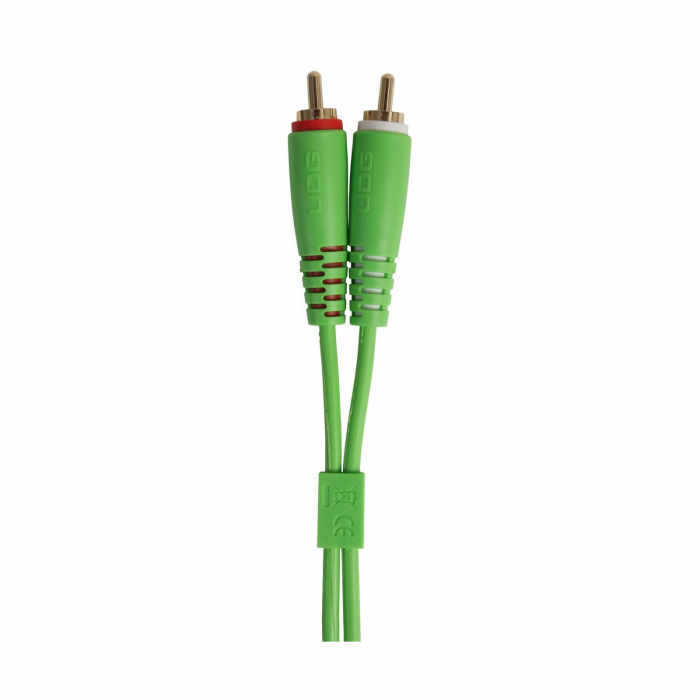 UDG Ultimate Set RCA Straight - RCA Angled 3m - Green [3]