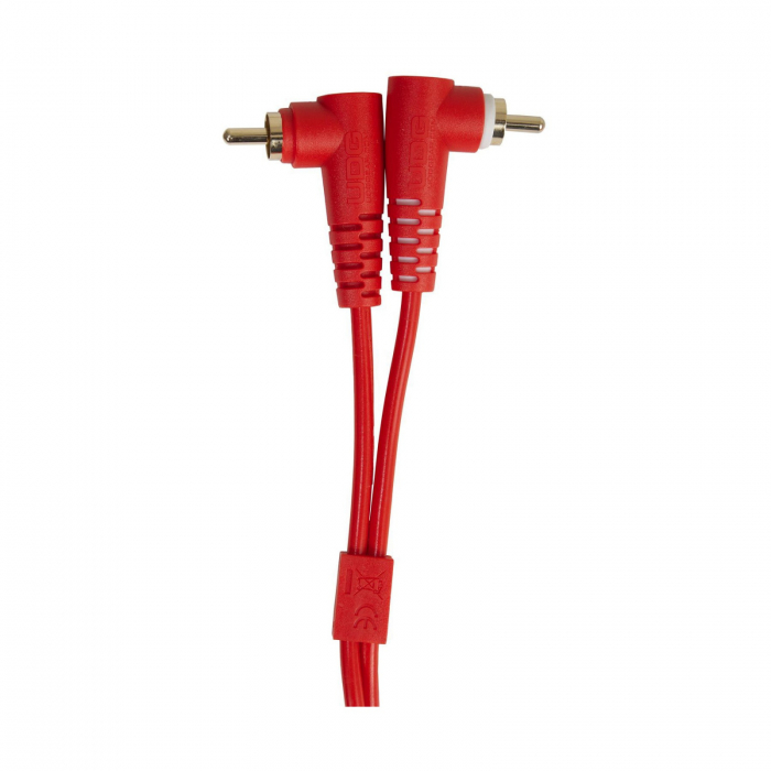 UDG Ultimate Set RCA Straight - RCA Angled 3m - Red [3]