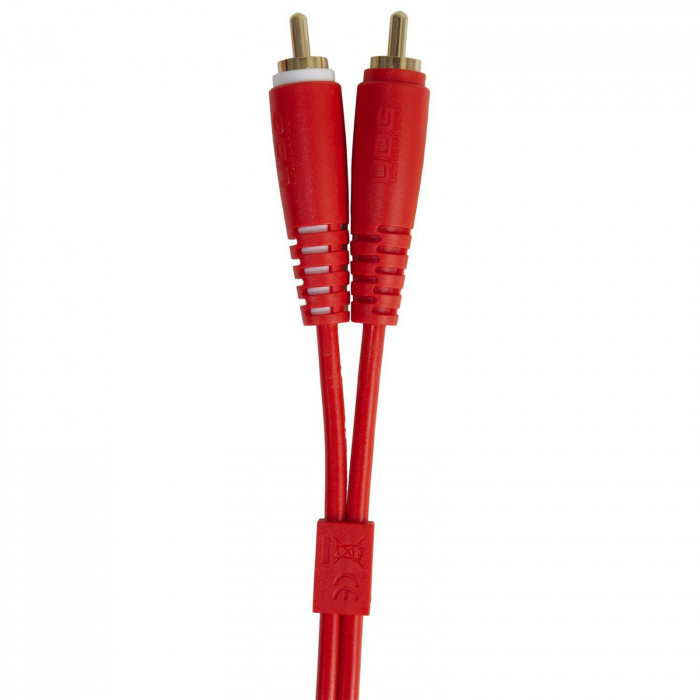 UDG Ultimate Set RCA Straight - RCA Angled 3m - Red [4]
