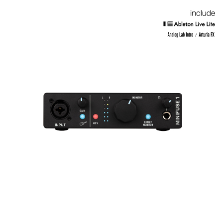 Interfete Audio USB - Arturia MiniFuse 1 Black
