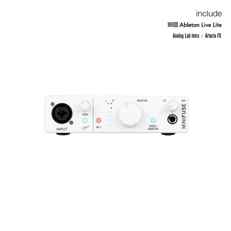 Interfete Audio USB - Arturia MiniFuse 1 White