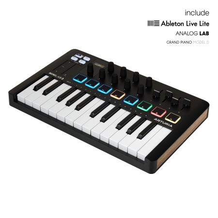 Claviaturi MIDI - Arturia MiniLab 3 Black (resigilat)