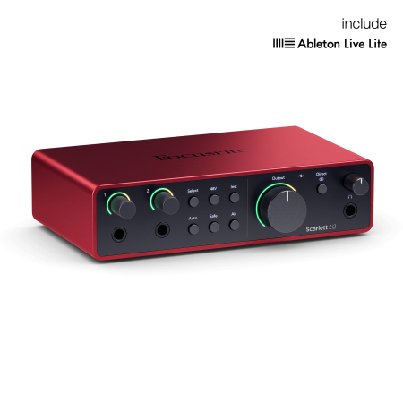Interfete Audio USB - Focusrite Scarlett 2i2 4th Gen