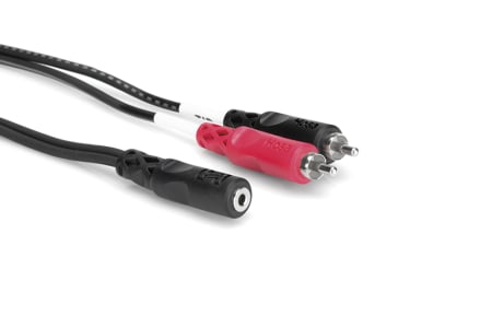 Cabluri RCA - Jack - Hosa CFR 210 - Cablu Jack 3.5mm Stereo Mama la 2 x RCA Tata - 3m