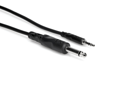 Cabluri Jack - Jack - Hosa CMP 103 - Cablu Jack 3.5mm Tata Stereo la Jack 6.35mm Tata Mono - 0.9m