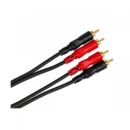 Cabluri - Hosa CRA 204 AU - Set Cabluri RCA la RCA Tata aurit - 4m