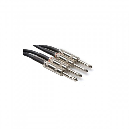 Cabluri Jack - Jack - Hosa CSS 403 - Set 2 Cabluri Balansat Jack 6.35mm Tata Stereo la Jack 6.35mm Tata Stereo - 0.9m