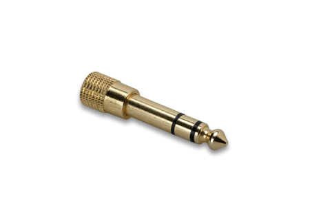 Adaptoare - Hosa GHP 105 - Adaptor Jack 3.5mm la 6.35mm Stereo Fara Filet