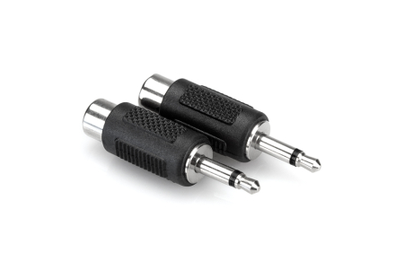 Adaptoare - Hosa GRM 114 - Set Adaptor RCA Mama la Jack 3.5mm Tata Mono