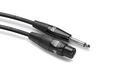 Cabluri - Hosa HMIC 005hz - Cablu Jack 6.35mm Tata mono la XLR Mama - 1.5m