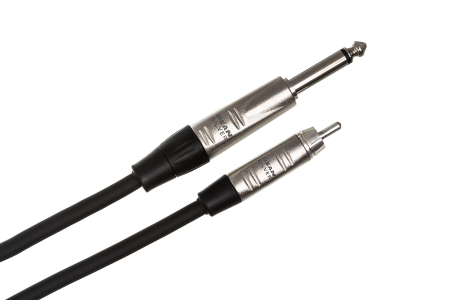 Cabluri RCA - Jack - Hosa HPR 010 - Cablu Jack 6.35mm Tata Mono la RCA Tata - 3m