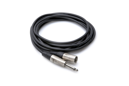 Cabluri - Hosa HPX 003 - Cablu Jack 6.35mm Tata mono la XLR Tata - 0.9m