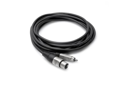 Cabluri RCA - XLR - Hosa HXR 005 - Cablu RCA Tata la XLR Mama - 1.5m
