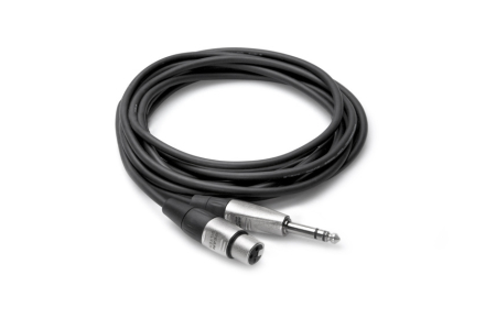 Cabluri - Hosa HXS 010 - Cablu Jack 6.35mm Tata Stereo la XLR Mama - 3m
