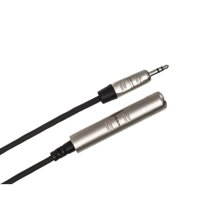 Cabluri - Hosa HXSM-005 - Adaptor de casti Jack 6.35mm Mama Stereo la Jack 3.5mm Tata Stereo - 1.5m