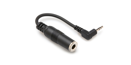 Adaptoare - Hosa MHE 100.5 - Cablu Prelungitor Jack 6.35mm Stereo Mama la Jack 3.5mm Stereo tata