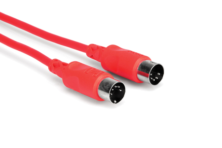Cabluri - Hosa MID 305 Red - Cablu MIDI Din 5 pini - 1.5m