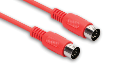 Cabluri - Hosa MID 315 Red - Cablu MIDI Din 5 pini - 4.5m