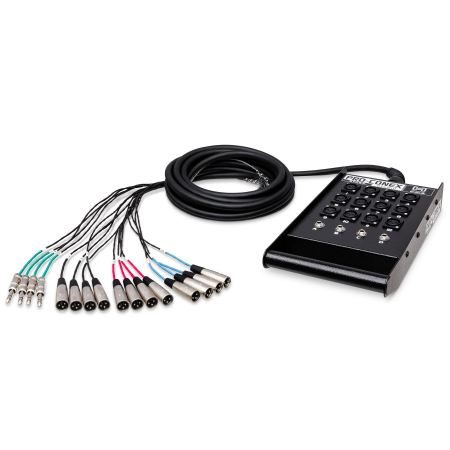 Cabluri - Hosa SH-12X4-25 - Stage Snake 12 x XLR, 4 x Jack 6.35mm - 7.6m