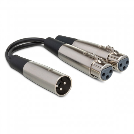 Adaptoare - Hosa YXF 101.5 - Splitter Audio - XLR Tata la 2 x XLR Mama