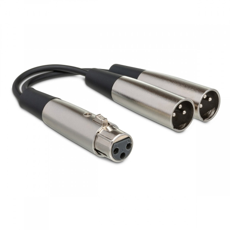 Adaptoare - Hosa YXM-121 - Splitter Audio - XLR Mama la 2 x XLR Tata