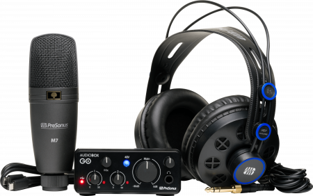 Interfete Audio USB - Presonus AudioBox GO Creator Bundle
