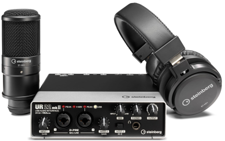 Interfete Audio - Steinberg UR 22 MK2 Recording Pack