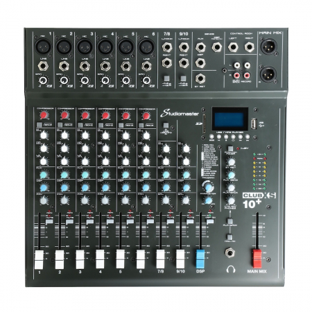 Mixere - Studiomaster CLUB XS10+ Mixer analog