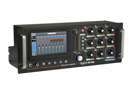 Mixere Suma - Studiomaster DIGILIVE 16P-600 Powered Mixer Digital cu Amplificator