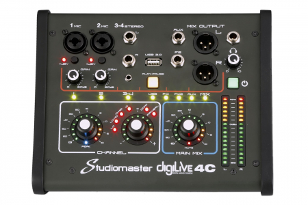 Mixere Digitale - Studiomaster Digilive 4c Mixer Digital