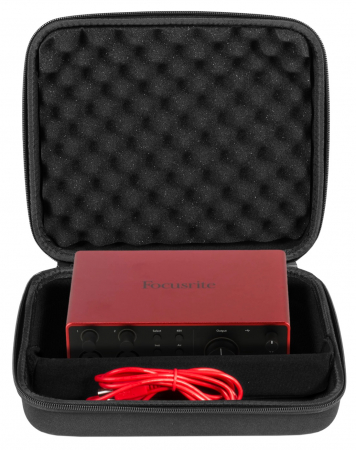 Accesorii de Studio - UDG Creator Focusrite Scarlett 2i2/4i4 4th Gen/Clarett+ 4Pre/2Pre Hardcase Black