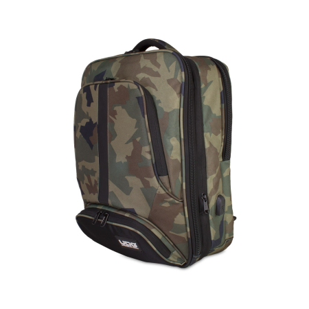 Genti si Huse - UDG Ultimate Backpack Slim Black Camo/Orange