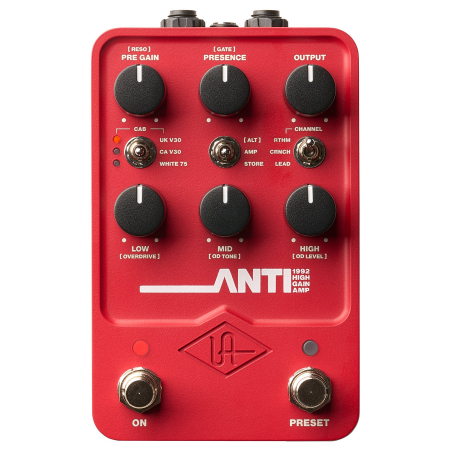 Procesoare Multi Efect - Universal Audio UAFX ANTI 1992 High Gain Amp