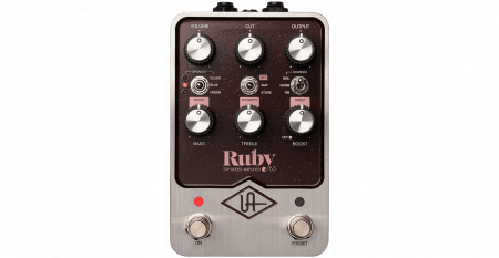 Procesoare Multi Efect - Universal Audio UAFX Ruby 63 Top Boost Amplifier