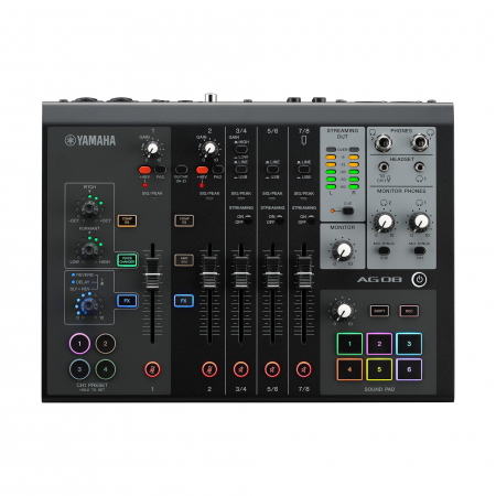 Mixere - Yamaha AG08 Black