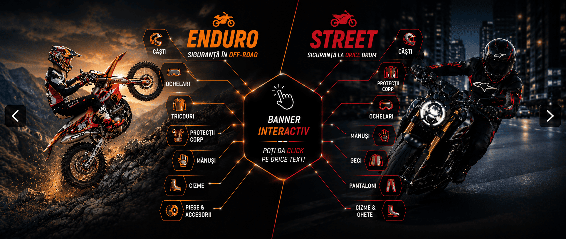 Banner interactiv