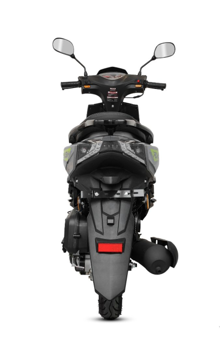 Scuter Barton Flash 50cc, 25km/h , culoare gri, fara permis [4]