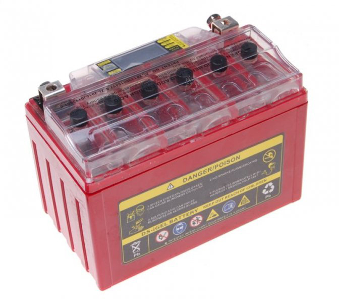 Acumulator moto YTX9-BS - iGEL, 12V 8ah, cu indicator electronic [2]