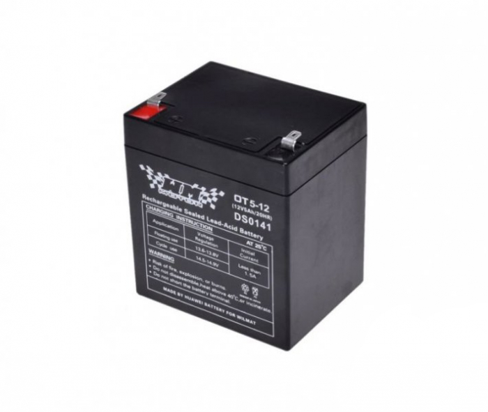 Acumulator WMX pentru UPS si jucarii 5Ah, 12V, OT5-12