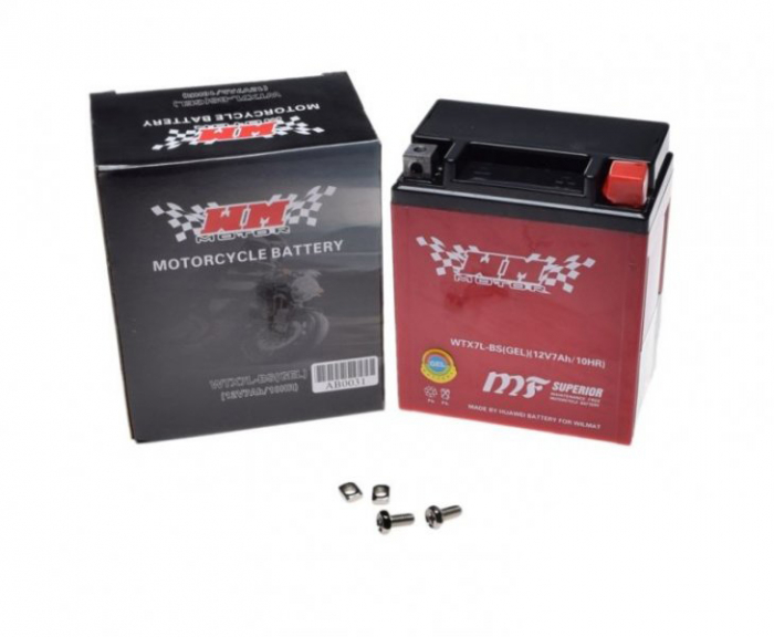 Acumulator WTX7L-BS / YTX7L-BS, gel, 12 V [2]