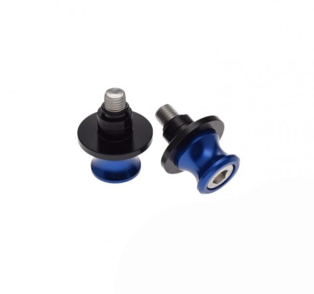 Adaptor pentru bascula moto, stender cu gheare, filet M10x1,25, culoare albastru