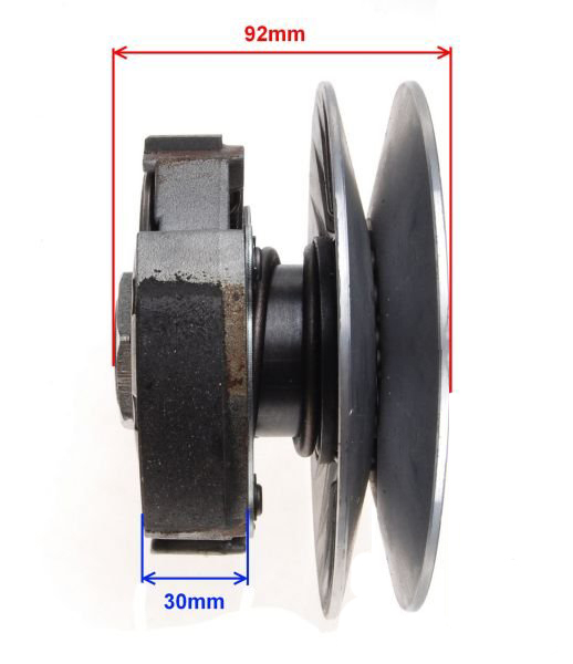 Ambreiaj plecare spate atv Linhai 300, diametru 169mm, inaltime 96mm [3]