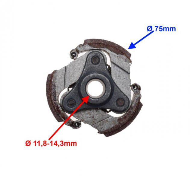 Ambreiaj plecare WM Pocket Bike [2]