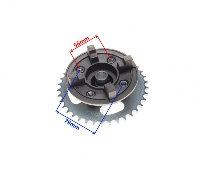 Ansamblu pinion transmisie spate, 38 dinti, pas 428, Shineray XY125-10D [5]