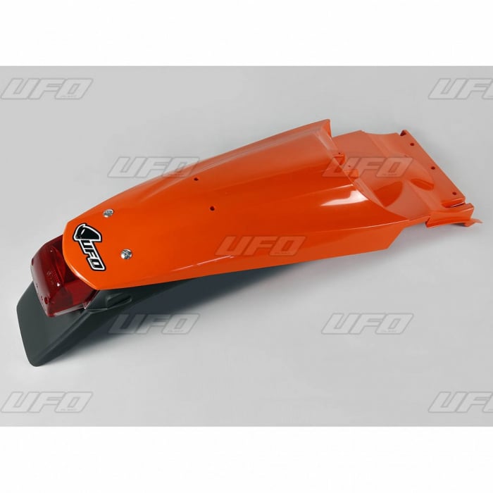 Aripa spate+suport numar KTM 660-640 supermoto portocalie